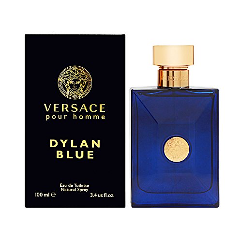 Versace Pour Homme Dylan Blue Eau De Toilette Spray for Men - 3.4 oz