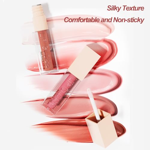 Hydrating Lip Gloss with Hyaluronic Acid - 4 Shades