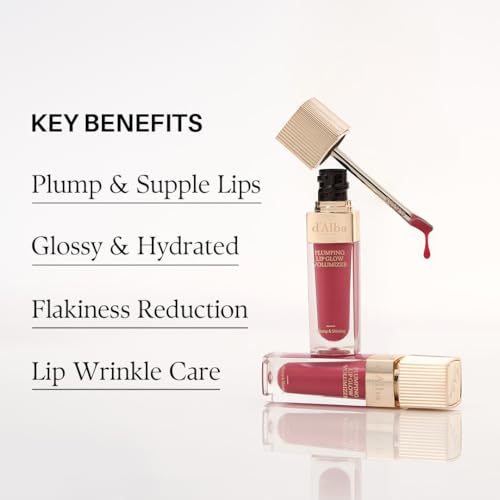 d'alba Lip Volumizer Gloss 3-Color Set - Plumping & Hydrating