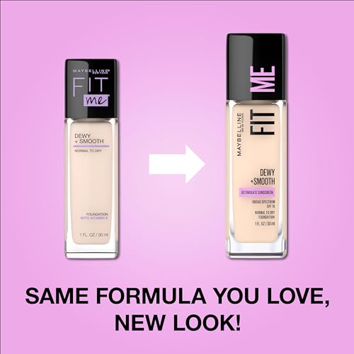 Maybelline Fit Me Dewy + Smooth Foundation Light Beige SPF 18