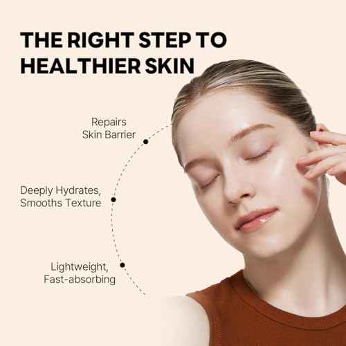 ROUND LAB Soybean Panthenol Ampoule 1.69 Fl Oz, Deep Hydration Serum with Nano Niosome Panthenol, and Ceramides for Skin Barrier Strengthening and Non Sticky Moisture Retention, Korean Skincare