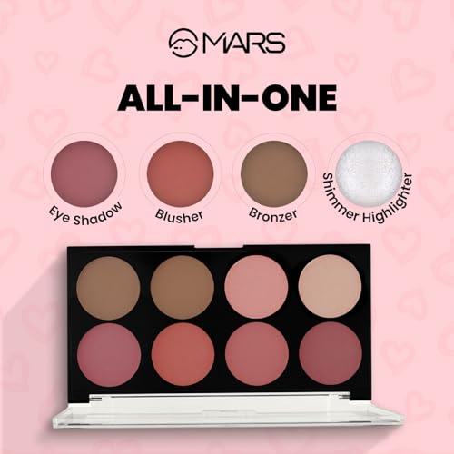 MARS Fantasy Face Palette – Blush, Highlighter & Bronzer