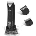 RESUXI Manscape Ball Trimmer for Men,Body& Pubic Hair Trimmer and Groin Hair Shaver, Bikini Trimmer Women,Smooth Shaving, Lightweight with Travel Lock, IPX7 Waterproof Wet/Dry Shaving, LED Display