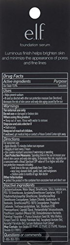 e.l.f. Beautifully Bare Foundation Serum SPF 25 - Medium/Dark