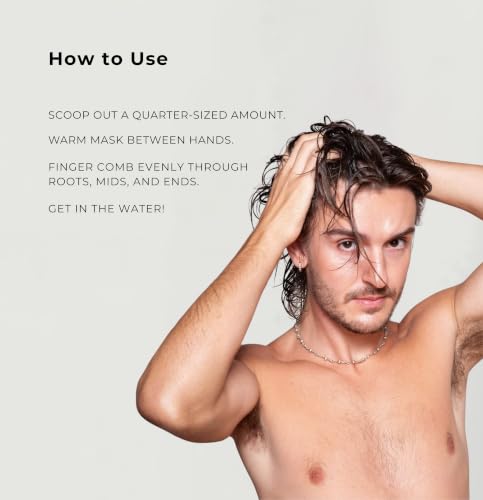 KOOK Pre-Swim Hair Protection Wax Mask - Chlorine & UV Shield