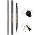 HOSAILY Light Brown Freckle Stamp Pen & Marker Set Waterproof Natural Fake Freckles