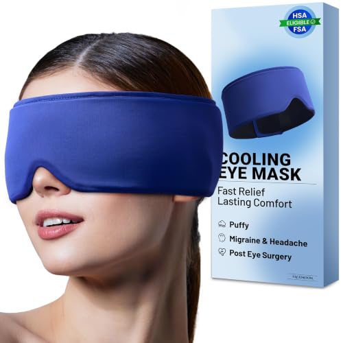 Cooling Gel Eye Mask for Puffy Eyes & Migraine Relief