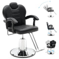 Tatub Reclining Salon Chair - 90°-135° Adjustable Barber Chair