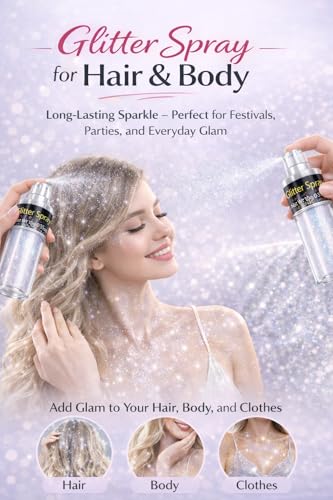 Sovano Holographic Body Glitter Powder Spray - 10g