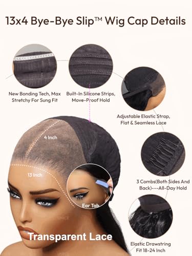 UNICE 13x4 Lace Front Bob Wig Human Hair Glueless 10"