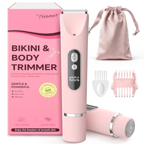 CoolHair Bikini Trimmer for Women - Electric Razor for Sensitive Skin