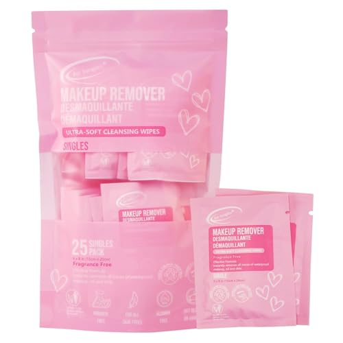 Air Jungles Pink Micellar Makeup Remover Wipes 25ct