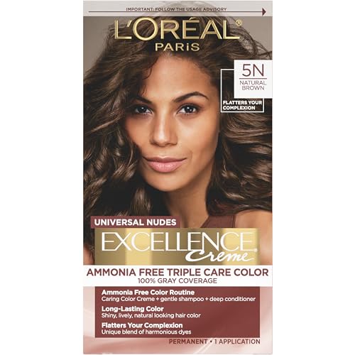 L'Oreal Excellence Universal Nudes 5N Natural Brown Hair Dye