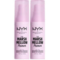 NYX PROFESSIONAL MAKEUP Marshmellow Smoothing Primer,Vegan Face Primer,10-In-1 Skin Benefits,(Pack of 2)