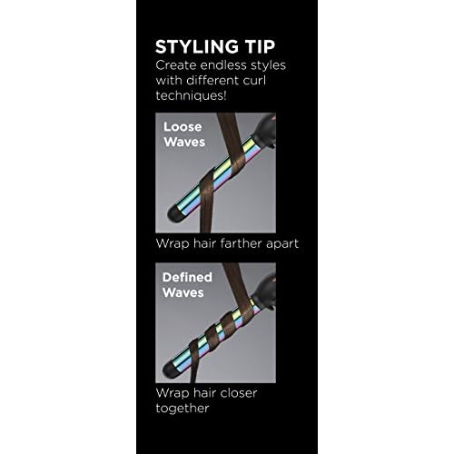 INFINITIPRO BY CONAIR Rainbow Titanium 1-Inch Curling Wand