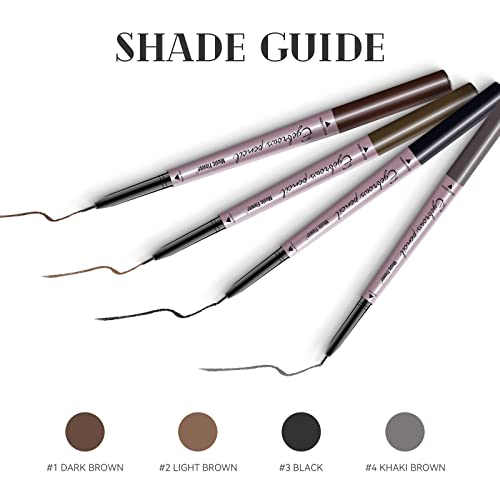 Music Flower Double-Ended Eyebrow Pencil Waterproof