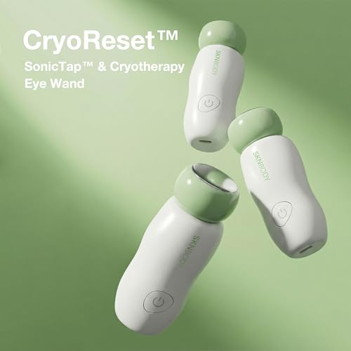 CryoReset Cooling Eye Wand – Cryotherapy Massager for Puffiness