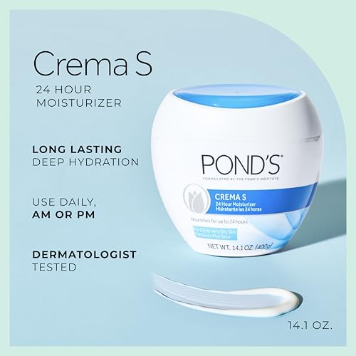 Pond's Crema S Nourishing Moisturizing Cream, 14.1 oz