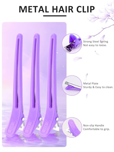 19-Piece Hair Dye Kit with Brush, Bowl & Clips - DIY Hair Bleach