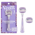 ComfortGlide Freesia Women's Razor with 2 Refills - Smooth Shaving