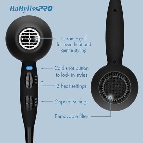 BaBylissPRO Ceramix Xtreme 2000W Professional Hair Dryer