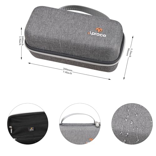 Aproca Case Compatible with Ceptics World Travel Adapter Kit, Portable Storage Bag for Accessories -Grey (Case Only)