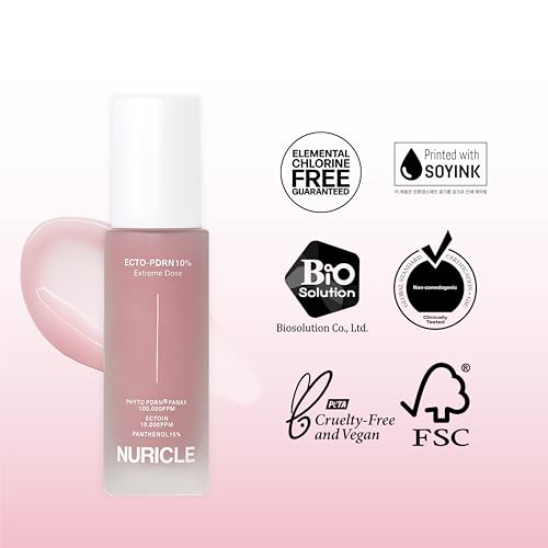 ECTO-PDRN 10% Extreme Dose 30ml (1.014 fl.oz) Korean Anti-Aging Serum with Vegan PDRN, Ectoin & Panthenol