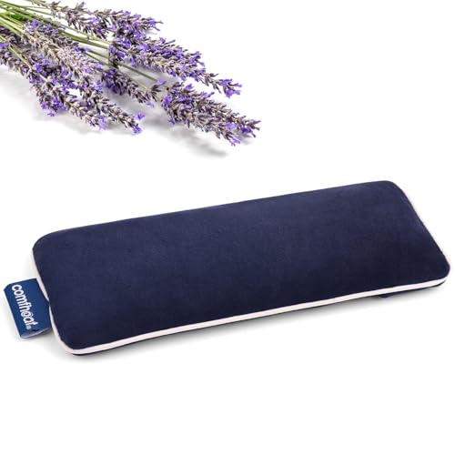 Lavender Weighted Eye Pillow with Flaxseed & Clay Beads