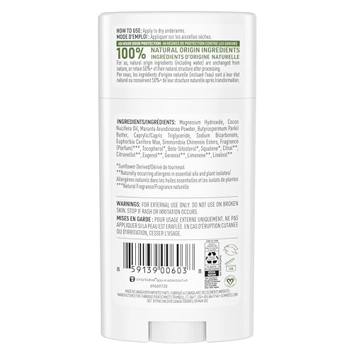 Schmidt's Aluminum-Free Deodorant Bergamot & Lime 2.65 oz - Pack of 1
