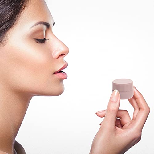 Beaupretty 12 Pieces Travel Containers Sets PP Cream Jars Small Plastic Refillable Box Cosmetic Empty Jar Portable Makeup Container with Lids, 3g