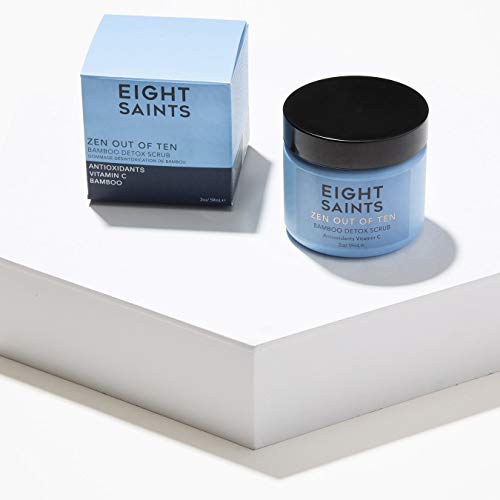 Eight Saints Bamboo Detox Face Scrub Exfoliator 2oz