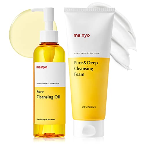Ma:nyo Double Cleansing Duo - Oil & Foam Set, 6.76 fl oz