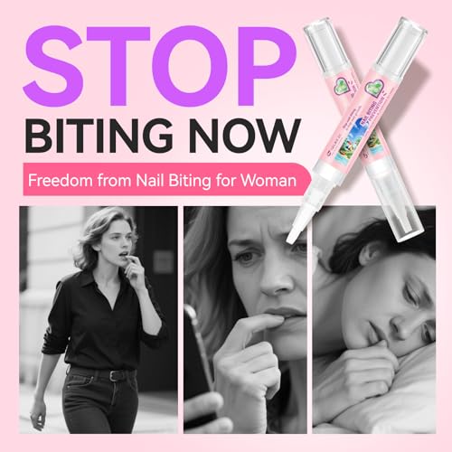 NaNail Biting Prevention Pen for Women - Discreet Nail & Finger Sucking Deterrent