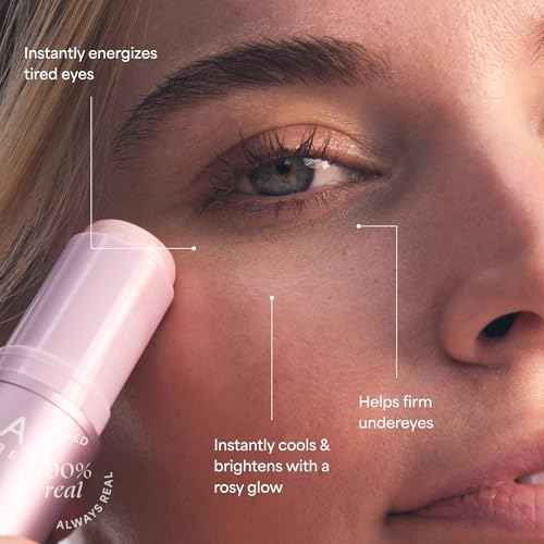 TULA Skin Care Pink 'Spresso Energizing Eye Balm 0.35 oz + Travel-Size 24-7 Hydrating Day & Night Cream 0.5 oz, 2-Piece Kit