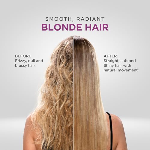 KATIVA Brazilian Keratin Hair Straightening Treatment for Blonde Hair