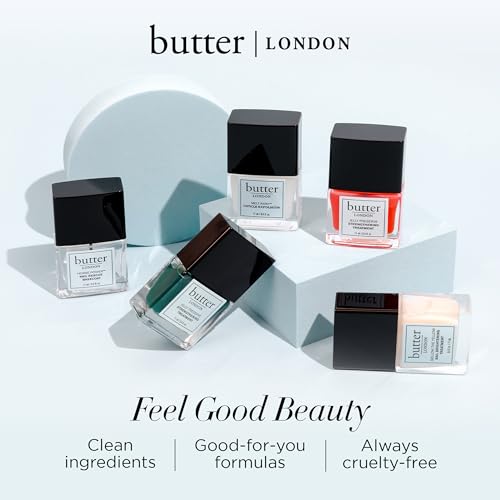 butter LONDON Pre-Soaked Nail Polish Remover Pads - 10 Dual-Sided Scrubbers