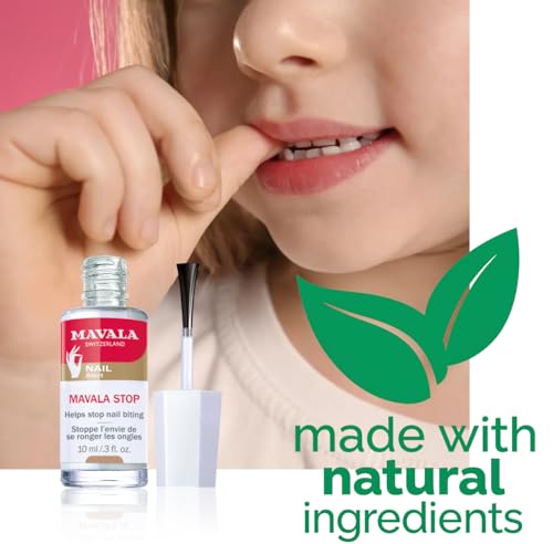 Mavala Stop Anti-Nail Biting & Thumb Sucking Deterrent Polish - 0.3 fl oz