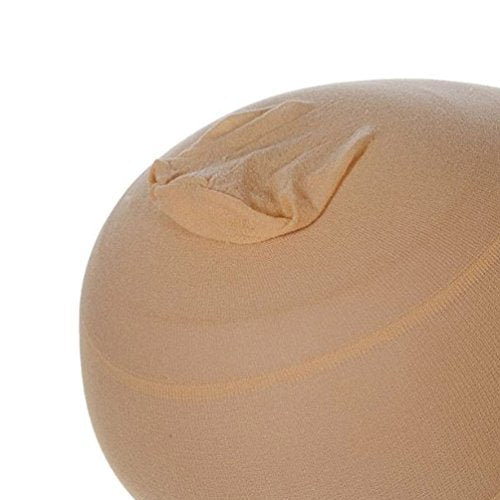 Wig Cap for Women - Thin Stretchy Nude Stocking Cap for Wigs - 2 Pieces - Beige