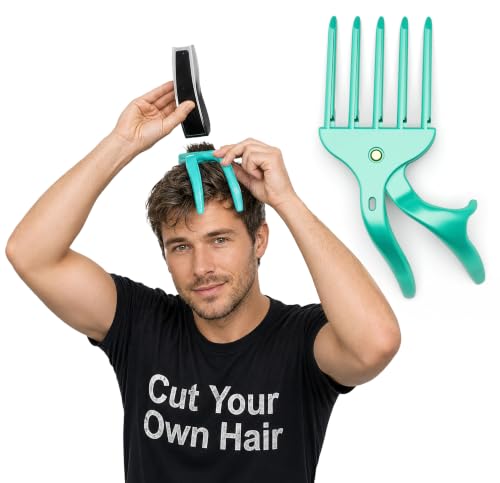 Grip and Trim DIY Home Haircut Kit for Men & Women – Easy, Precise Trimming