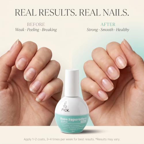 UTOPICK Nail Hardener & Strengthener with Keratin & Garlic - 0.5 fl oz
