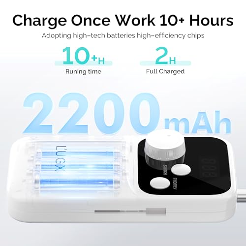 L'UGX Rechargeable Nail Drill E-File 35000RPM Professional Manicure Tool