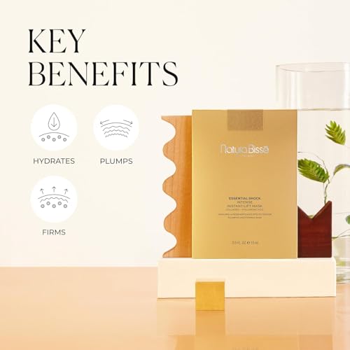 Natura Biss? Essential Shock Intense Instant-Lift Mask, Firming Sheet Mask, Hydrates, Firms & Plumps, For All Skin Types, 1 unit