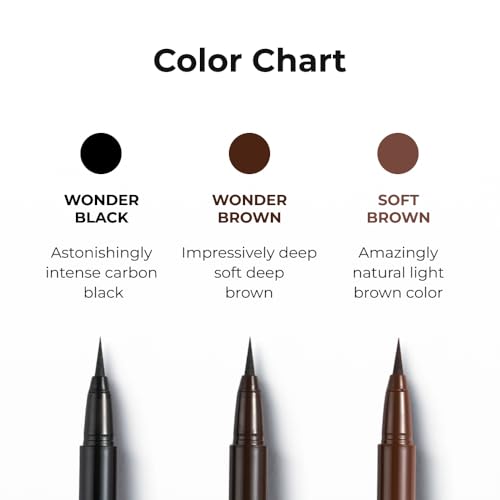BOM Wonderproof Pen Eyeliner #01 Wonder Black 0.5g