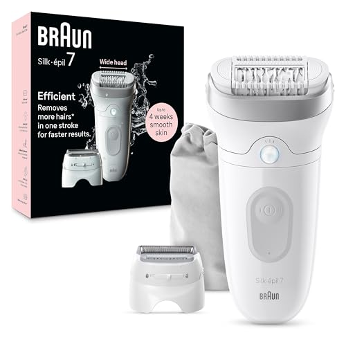 Braun Silk-épil 7 SE7-041 Epilator, Wet & Dry Hair Removal