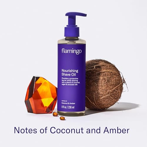 Nourishing Shave Oil for Women - Coconut, Argan & Avocado Oils - 8 fl oz (3 Pack)