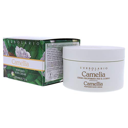 L¡¯Erbolario Body Cream ? Moisturizing Body Butter ? Nourishes, Protects with Camellia Oils ? Floral Scented Antioxidant Skin Care ? Camellia ? 6.7 oz