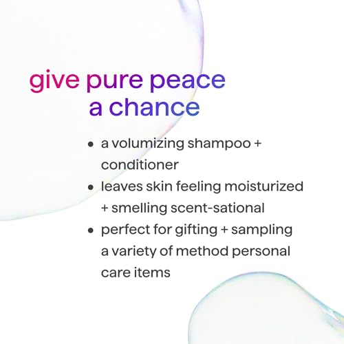 Method Travel Body Wash & Hair Care Gift Set - Pure Peace