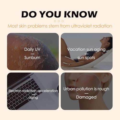 Powder Sunscreen SPF 50 Brush for Face & Scalp