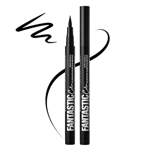 Black Waterproof Liquid Eyeliner with Ultra-Fine Tip