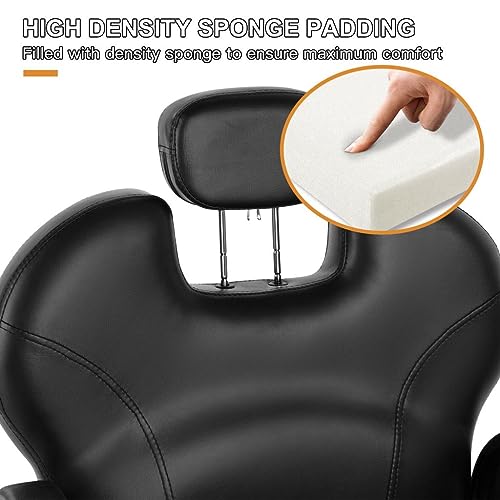 Artist Hand Barber Chair - Hydraulic Reclining Salon Chair